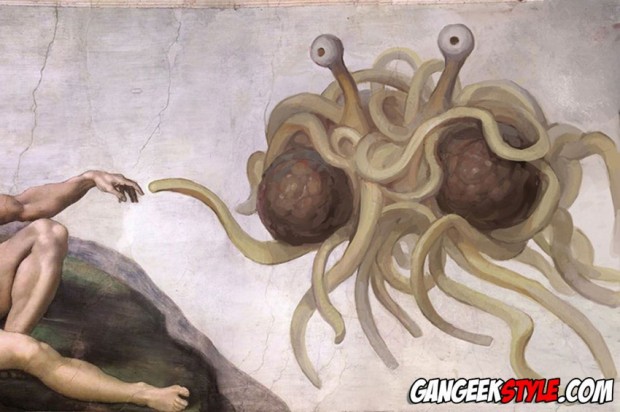 monstre spagetthi vs creationnisme