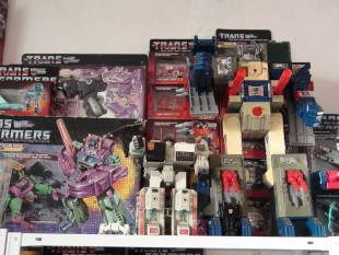 Collection de Transformers de Gérard.