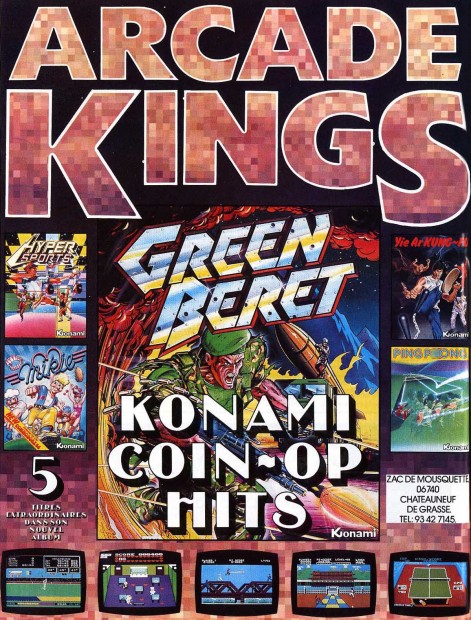 arcade king konami 1986