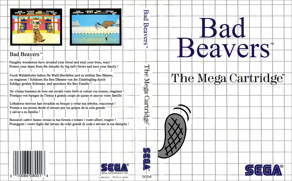 Master System - Bad Beavers 2