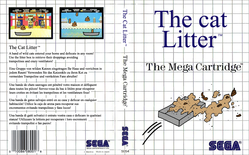 Master System - The Cat Litter 2