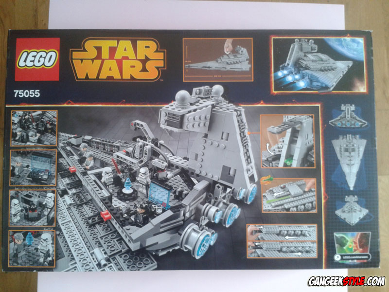 Lego Star Wars : Imperial Star Destroyer - Gangeek Style