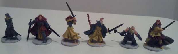 Zombicide Black Plague – Hyg Ragnar + Lorentz Peints Avec Carte