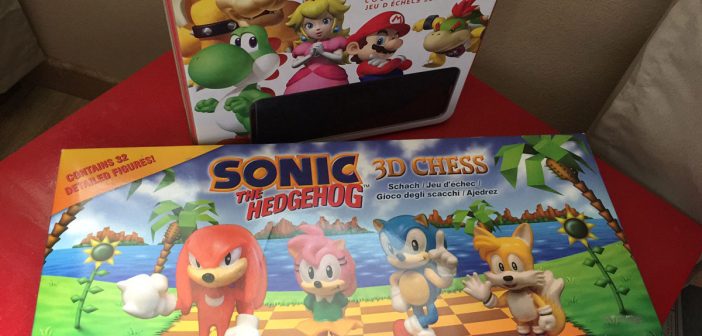 Super Mario Chess VS Sonic The Hedgehog 3D Chess : FIGHT !