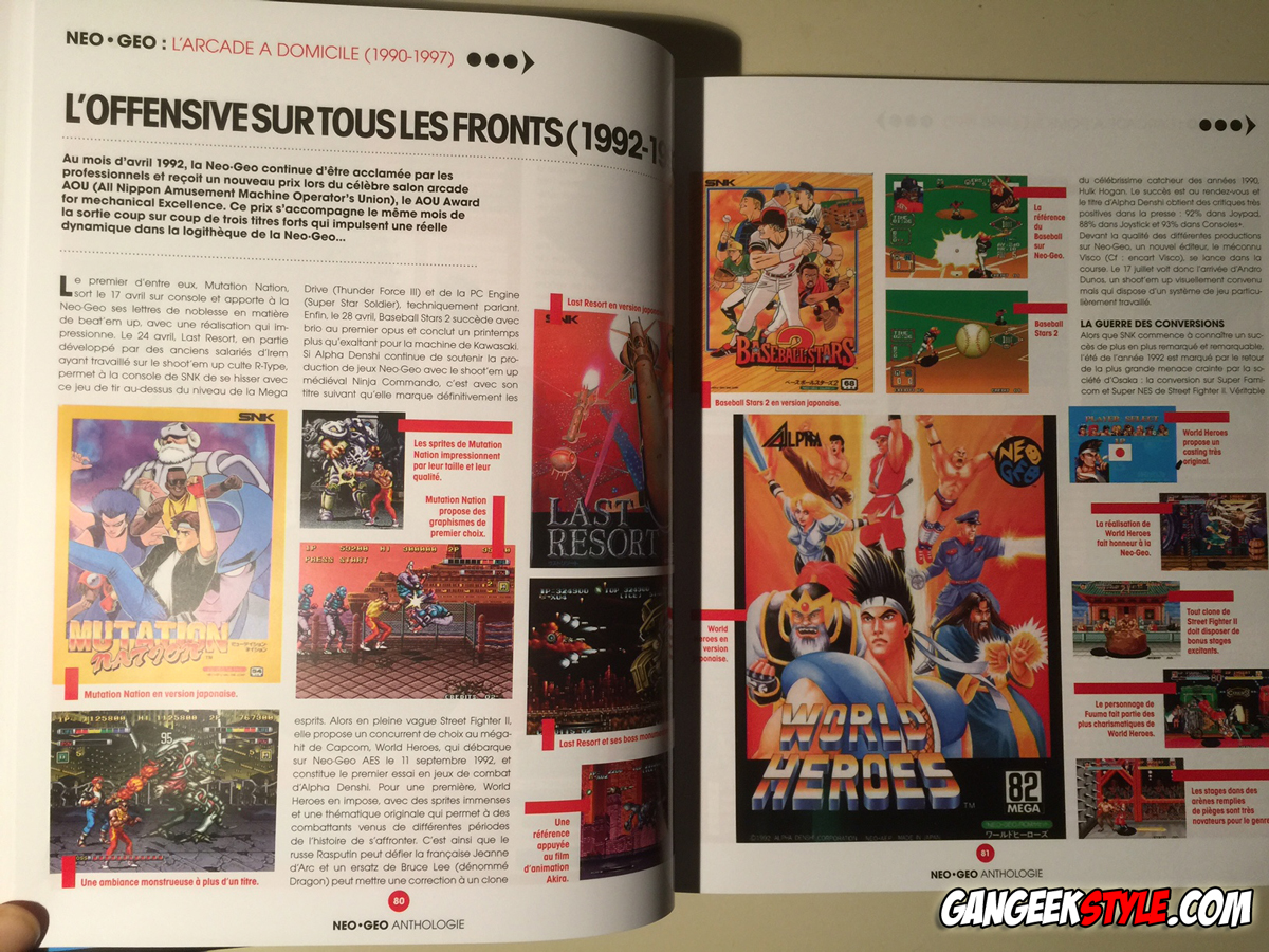 NEO GEO ANTHOLOGIE EDITION GOLD | La Kazabul Martinique