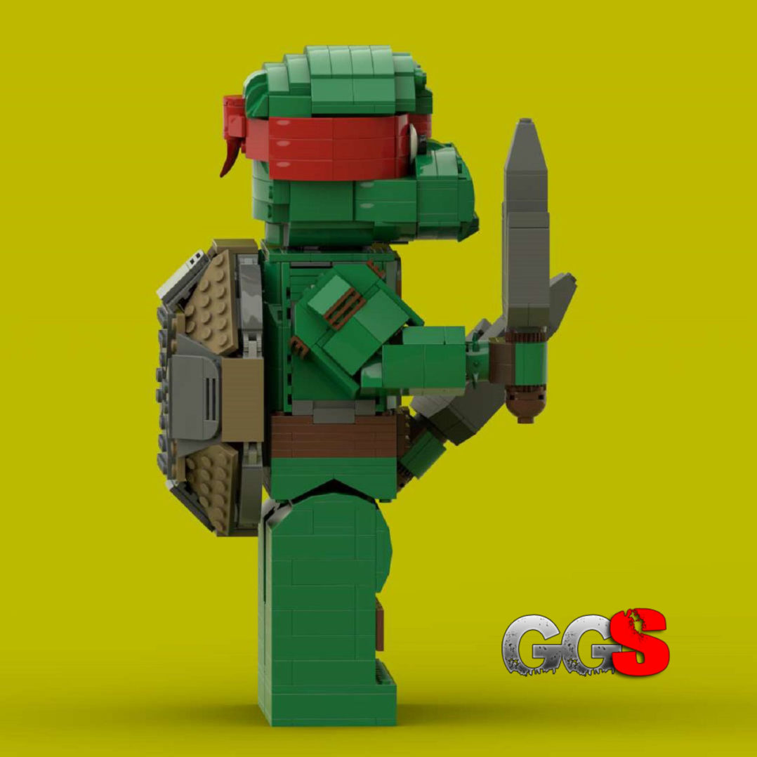 LEGO Goldorak - Grendizer, Rendering with Stud.io